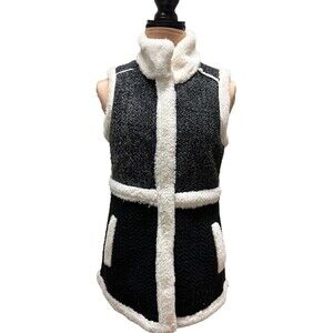 Faux Frenzy by Dena Women Wool Winter Vest. Size M